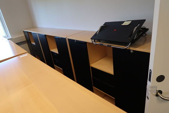 3 stk. reoler/skabe HOLMRIIS