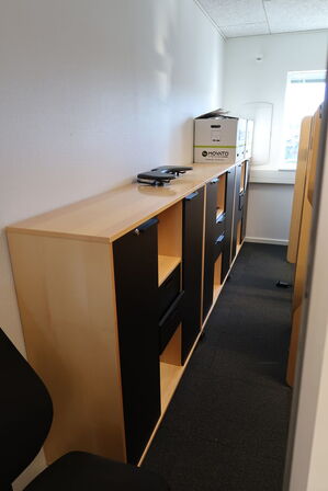 3 stk. reoler/skabe HOLMRIIS