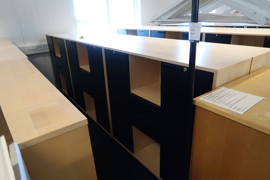 3 stk. reoler/skabe HOLMRIIS samt skuffemodul og reol