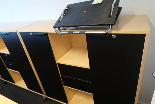 3 stk. reoler/skabe HOLMRIIS