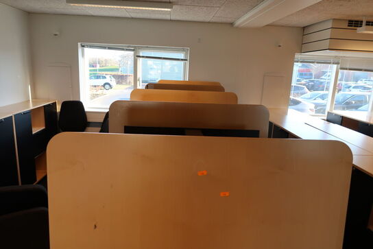 5 stk. el. hæve/sænke skriveborde 