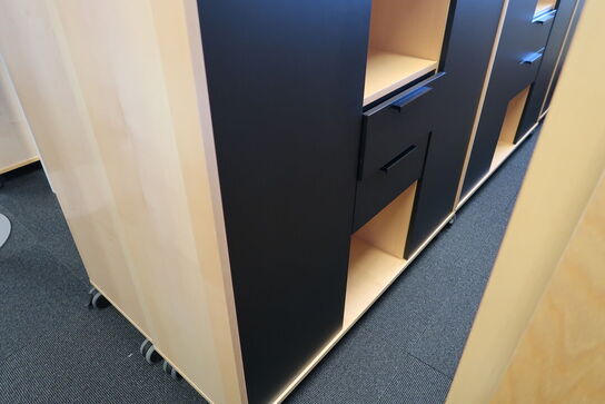 3 stk. reoler/skabe HOLMRIIS