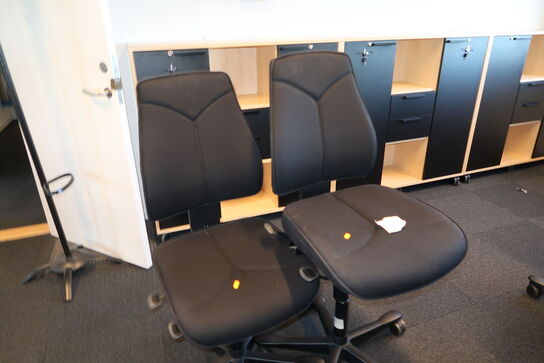 2 stk. kontorstole KINNARPS