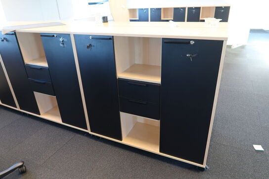 3 stk. reoler/skabe HOLMRIIS