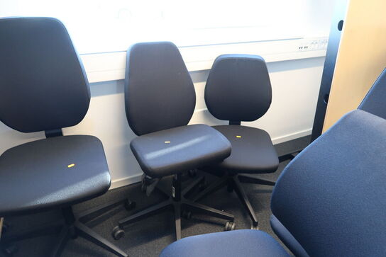 3 stk. kontorstole DAARBEK DESIGN