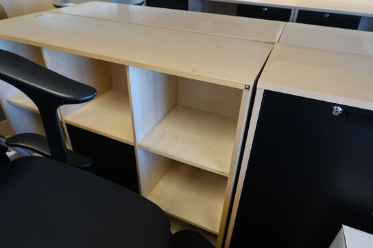 3 stk. reoler/skabe HOLMRIIS