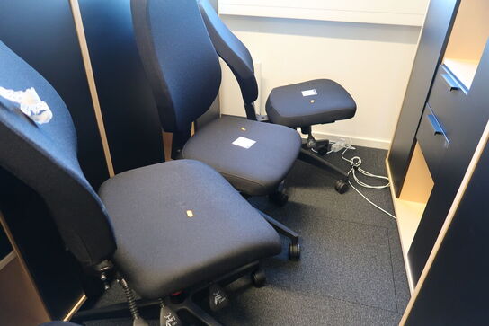 4 stk. kontorstole DAARBEK DESIGN