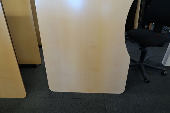 6 stk. el. hæve/sænke skriveborde 