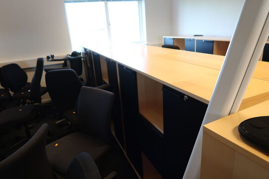 4 stk. reoler/skabe HOLMRIIS