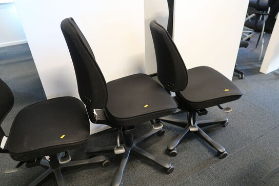 3 stk. kontorstole KINNARPS