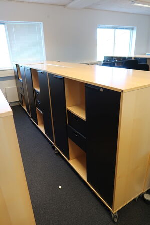 3 stk. reoler/skabe HOLMRIIS