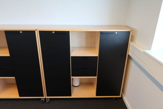 3 stk. reoler/skabe HOLMRIIS