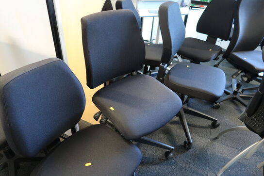 3 stk. kontorstole DAARBEK DESIGN