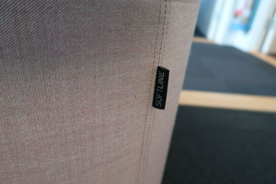 Afskærmningsvæg samt skammel SOFTLINE