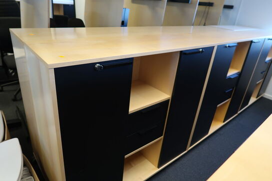 3 stk. reoler/skabe HOLMRIIS