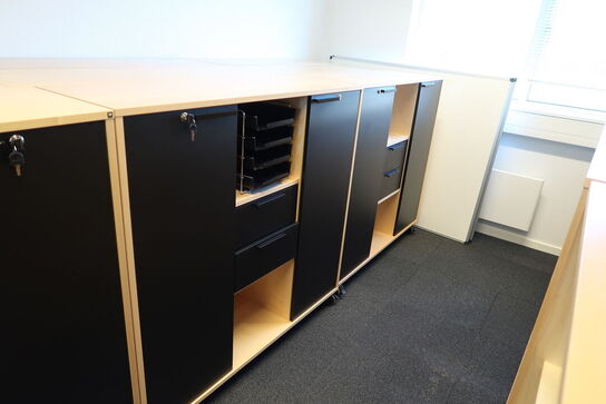 3 stk. reoler/skabe HOLMRIIS