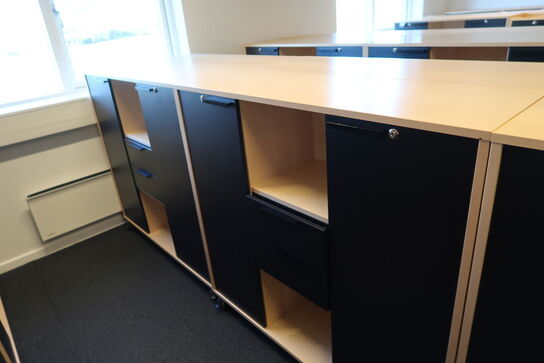 3 stk. reoler/skabe HOLMRIIS