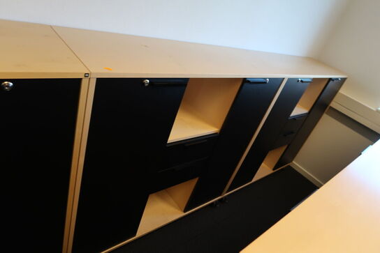 3 stk. reoler/skabe HOLMRIIS