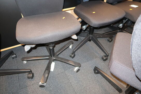 3 stk. kontorstole DAARBEK DESIGN, EFG