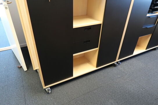 3 stk. reoler/skabe HOLMRIIS