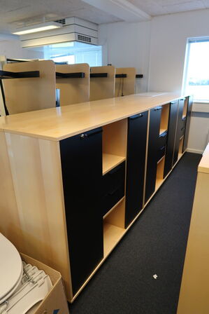 3 stk. reoler/skabe HOLMRIIS