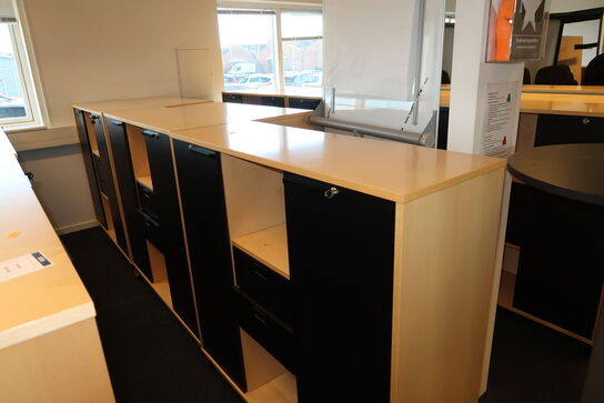 5 stk. reoler/skabe HOLMRIIS