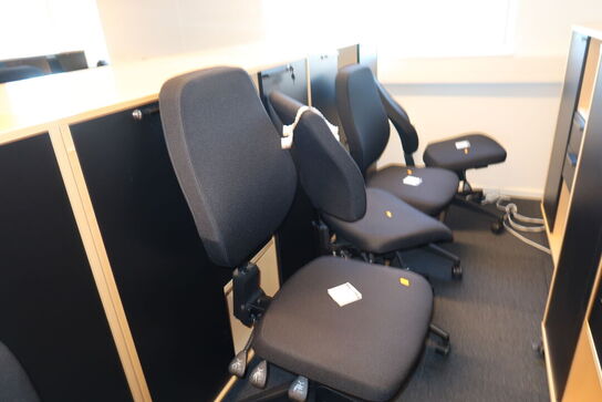 4 stk. kontorstole DAARBEK DESIGN