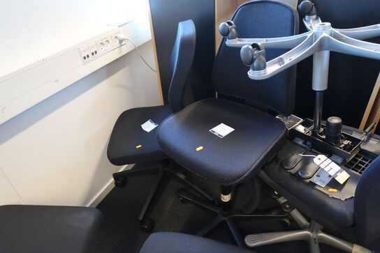 2 stk. kontorstole KINNARPS