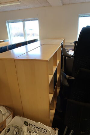 3 stk. reoler/skabe HOLMRIIS