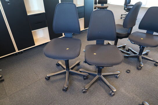 2 stk. kontorstole KINNARPS