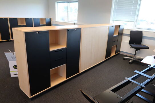 3 stk. reoler/skabe HOLMRIIS