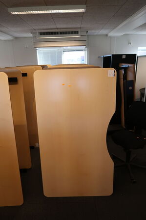 6 stk. el. hæve/sænke skriveborde 