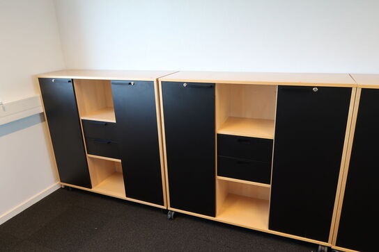 3 stk. reoler/skabe HOLMRIIS