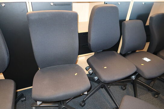 3 stk. kontorstole DAARBEK DESIGN, EFG