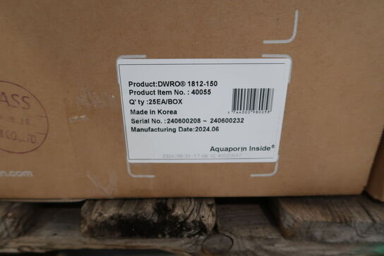 Palle med DWRO® 1812-150 Element AQUAPORIN Inside