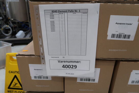 11 stk. 8040 Element AQUAPORIN Inside