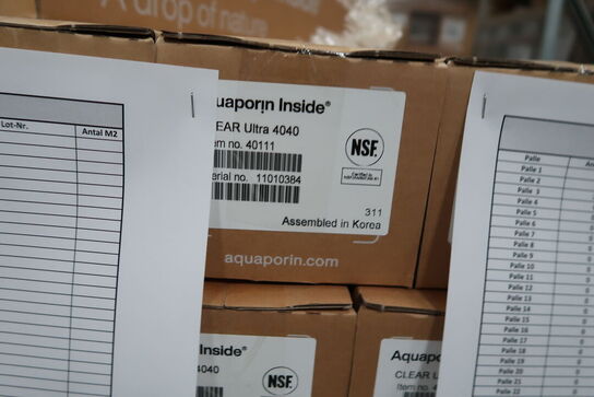 24 stk. CLEAR Ultra 4040 AQUAPORIN Inside