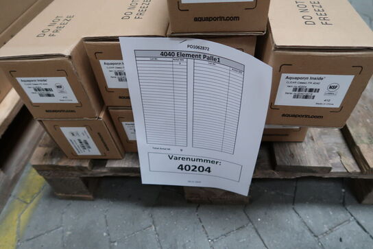 9 stk. CLEAR Classic FR 4040 AQUAPORIN Inside