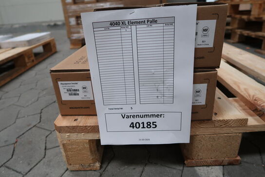 5 stk. CLEAR Ultra 4040XL AQUAPORIN Inside