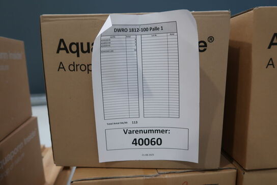113 stk. DWRO 1812-100 AQUAPORIN Inside