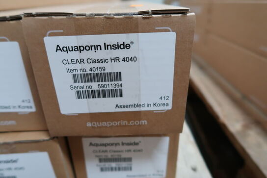 11 stk. CLEAR Classic HR 4040 AQUAPORIN Inside