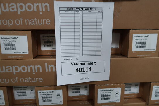 89 stk. CLEAR Plus 4040XL AQUAPORIN Inside