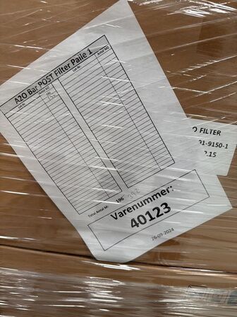 42 stk. A2O Bar POST filter, AQUAPORIN Inside®  Varenr: 40123