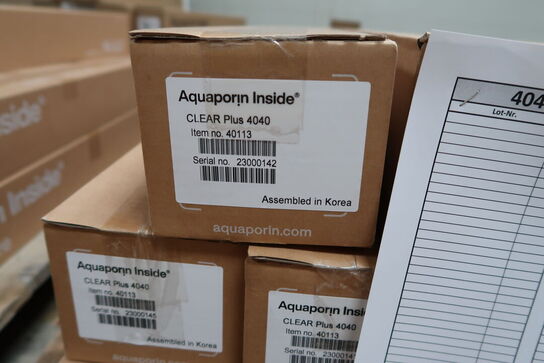 13 stk. CLEAR Plus 4040 AQUAPORIN Inside