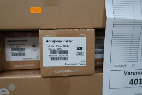 89 stk. CLEAR Plus 4040XL AQUAPORIN Inside