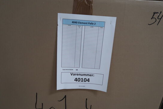 54 stk. 4040 Element AQUAPORIN Inside