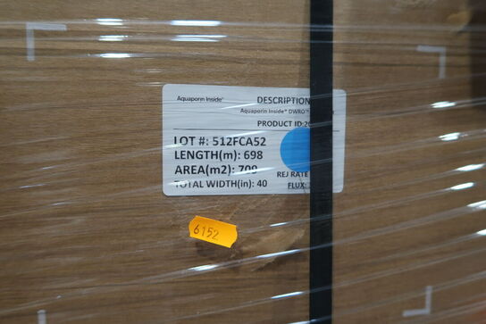 16 stk. paller med Flatsheet 40" AQUAPORIN Inside
