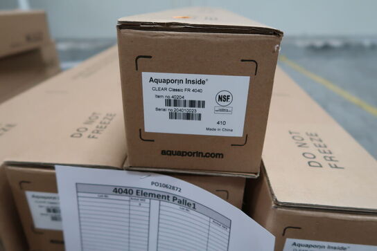 9 stk. CLEAR Classic FR 4040 AQUAPORIN Inside