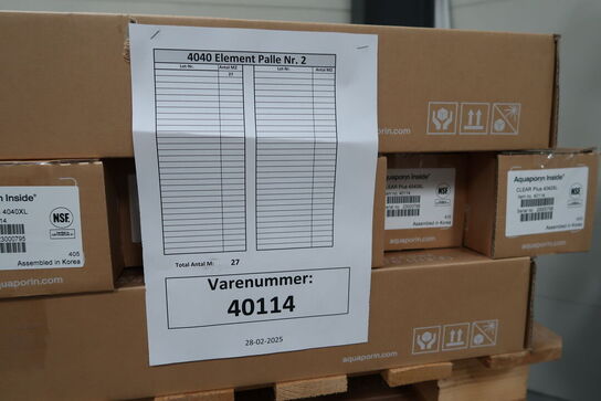 89 stk. CLEAR Plus 4040XL AQUAPORIN Inside