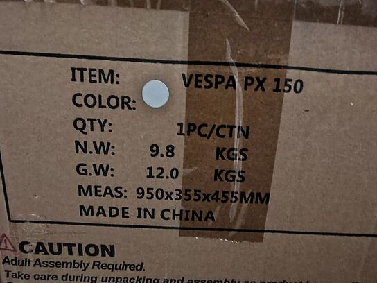 Børnescooter.  VESPA. 